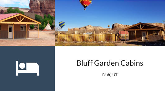Bluff Garden Cabins Bluff,  UT