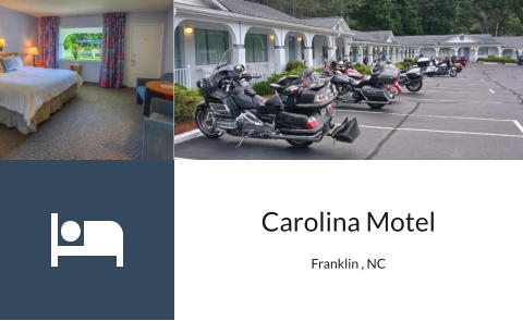 Carolina Motel  Franklin , NC